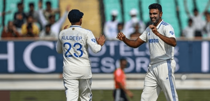 Indian Spinners Demolished the England Batting Line-up