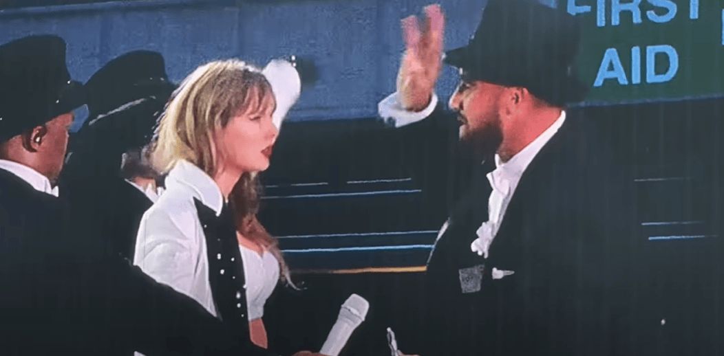 Taylor Swift Surprised Fans by Bringing Travis Kelce on Stage 