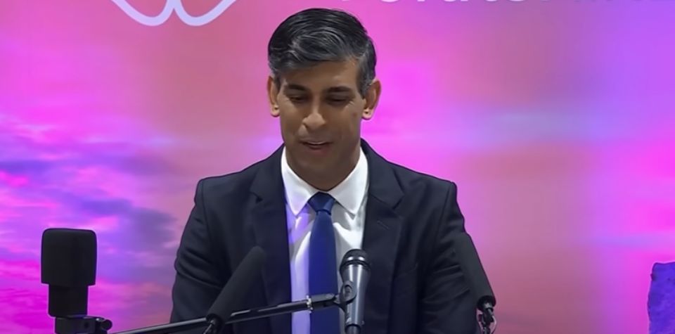 Rishi Sunak's Emotional Response to Conservative's Defeat by Labour Party