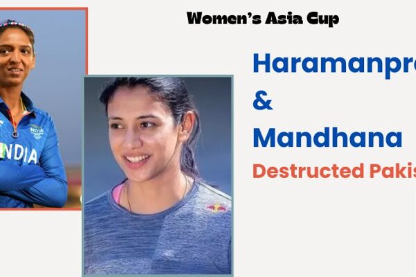 Women's Asia Cup: Indian Girls Destructed Pakistan 