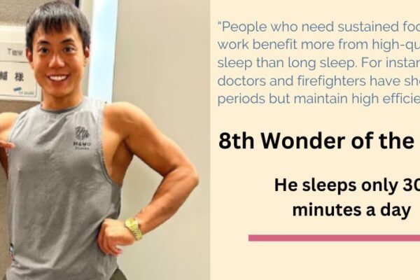 8th Wonder: A Man Who Sleeps Only 30 Minutes a Day 